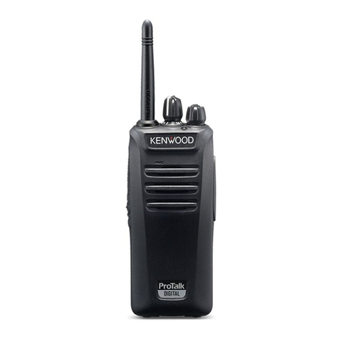 Kenwood ProTalk TK-3401D User manual
