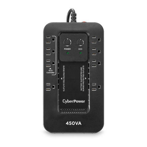 CyberPower EC450G User manual