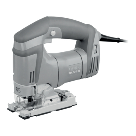 Narex EPL 12-7 BE Installation instructions