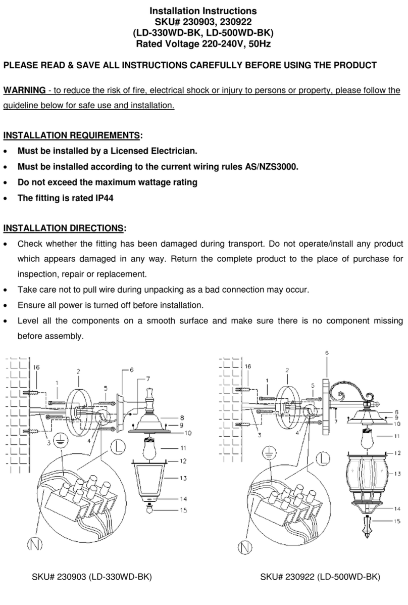 Lucci Fresco Dubrovnik II User manual