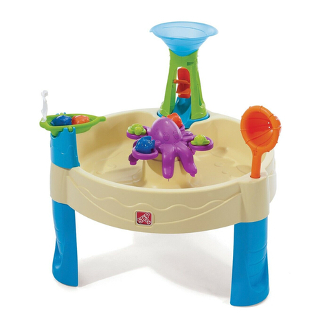 Step 2 Wild Whirlpool Water Table 8401 User manual