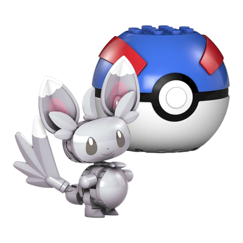 Mega Construx POKEMON WONDER BUILDERS MINCCINO GMD27 User manual Mega Construx POKEMON WONDER BUILDERS MINCCINO GMD27 User manual