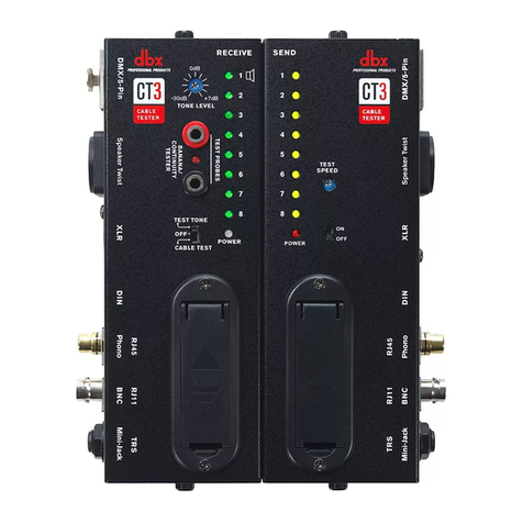 Harman DBX CT3 owner's manual