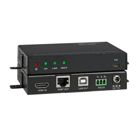 KanexPro EXT-HDBTKVM100 User manual