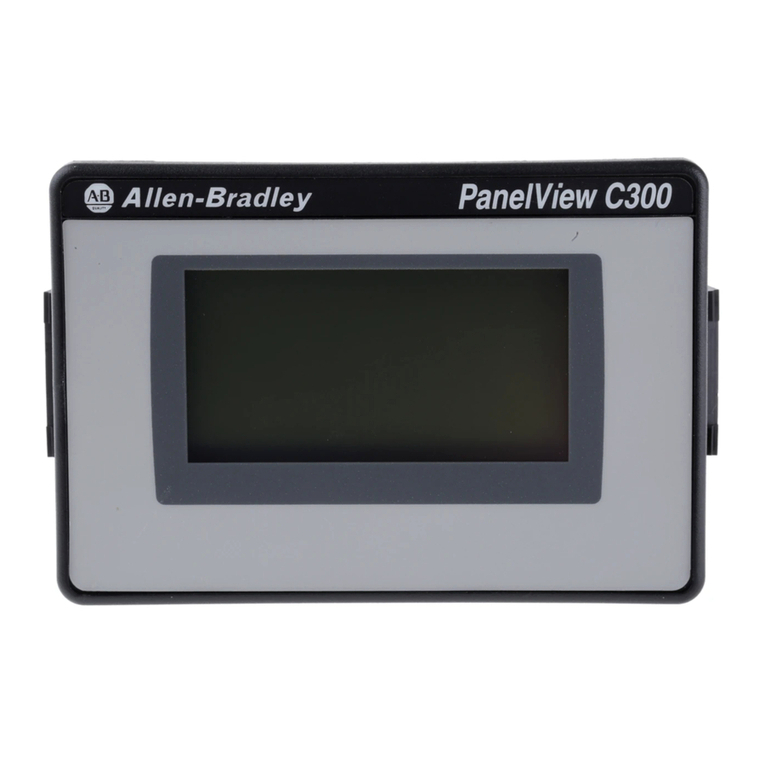 Allen-Bradley PanelView 2711C-F2M user manual