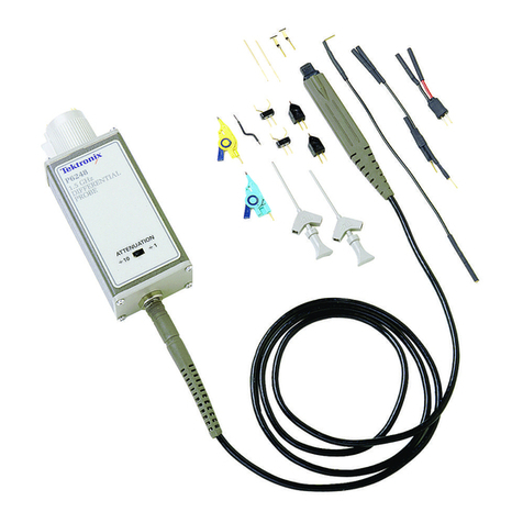 Tektronix P6248 User manual Tektronix P6248 User manual