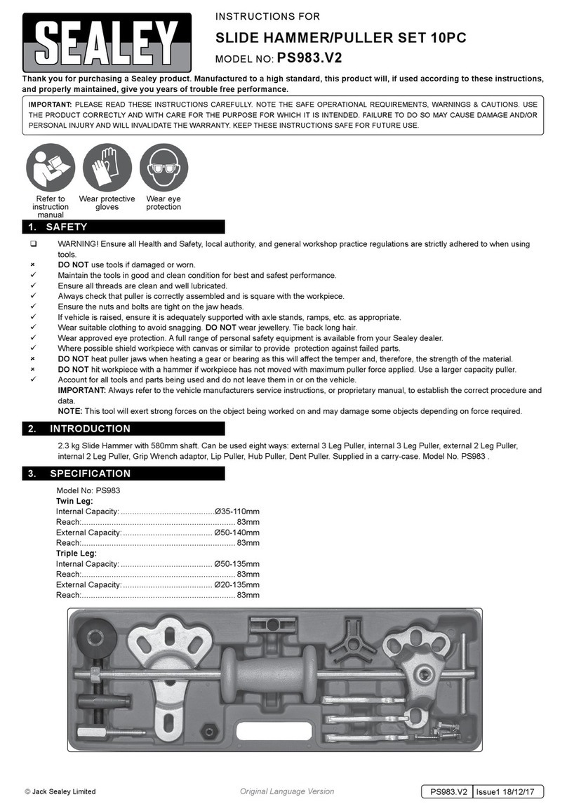 Sealey PS983 instructions