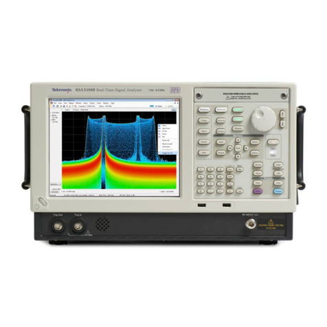 Tektronix RSA5100B series Installation and maintenance instructions