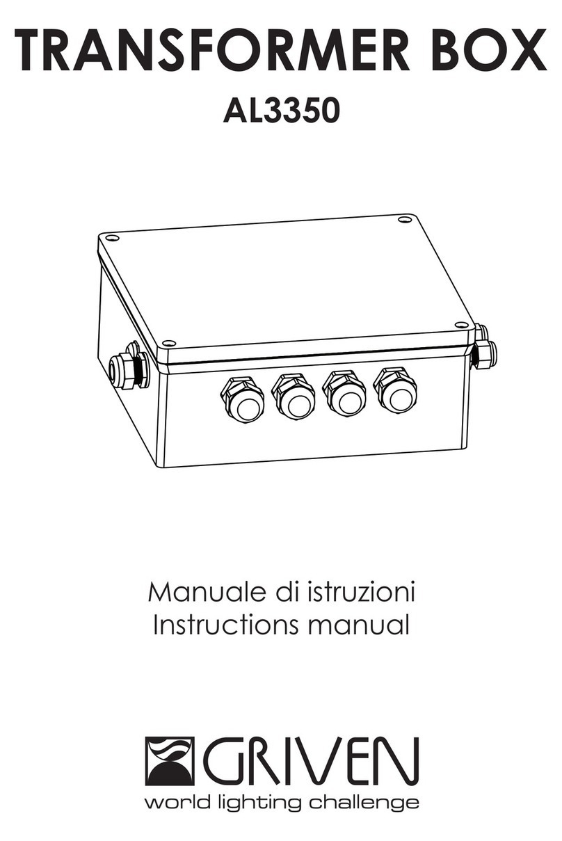 Griven AL3350 instruction manual