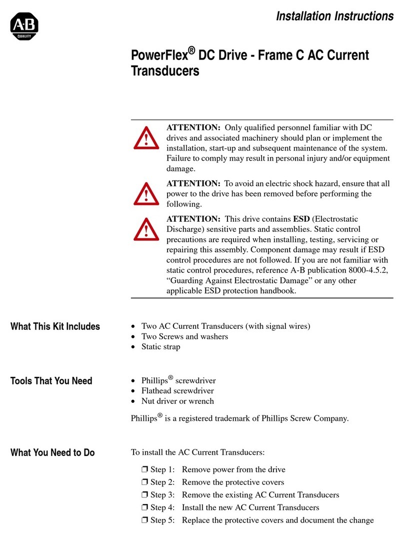 Allen-Bradley PowerFlex 4M installation instructions