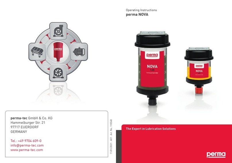 perma-tec NOVA 125 operating instructions