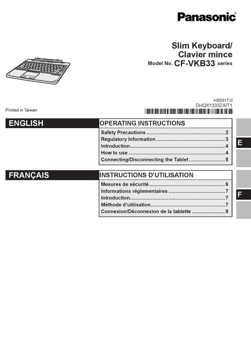 Panasonic CF-VKB33 Series User manual