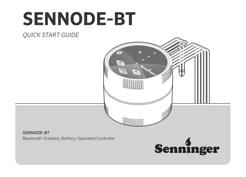 Senninger SENNODE-BT quick start guide