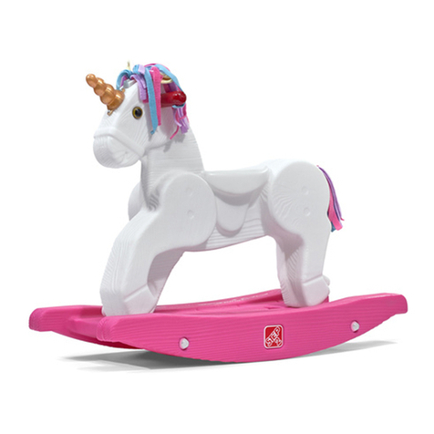 Step 2 UNICORN ROCKING HORSE 4972 User manual