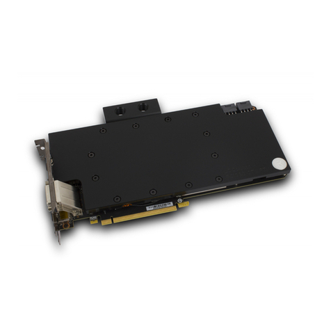 ekwb EK-FC1080 GTX FTW User manual