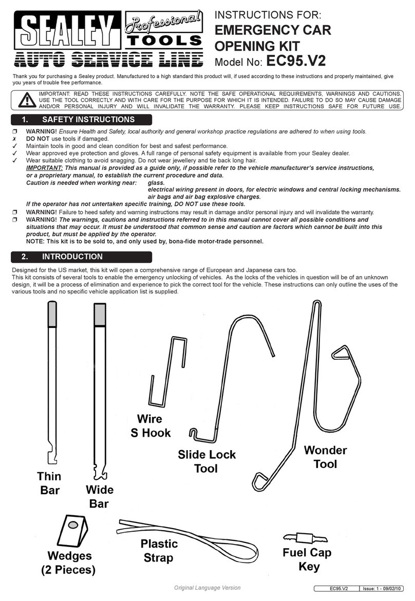 Sealey EC95.V2 User manual