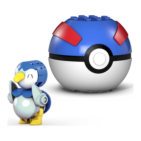 Mega Construx POKEMON WONDER BUILDERS PIPLUP GMD26 manual Mega Construx POKEMON WONDER BUILDERS PIPLUP GMD26 manual