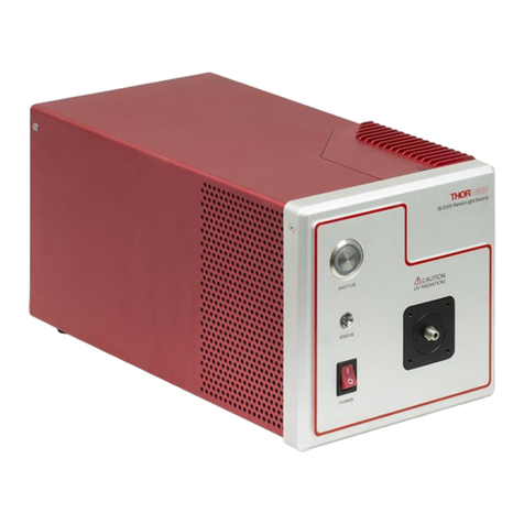 THORLABS SLS205 User manual