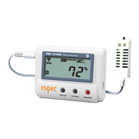 ESPEC RT-14WB Series User manual
