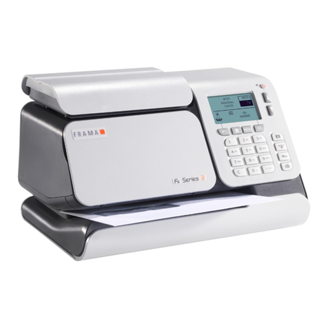 Frama Fs 3 Series User manual Frama Fs 3 Series User manual
