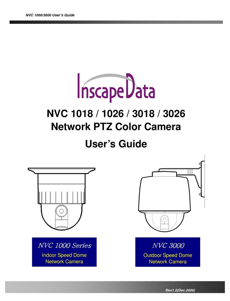 Inscape Data NVC 1000 Series User manual Inscape Data NVC 1000 Series User manual
