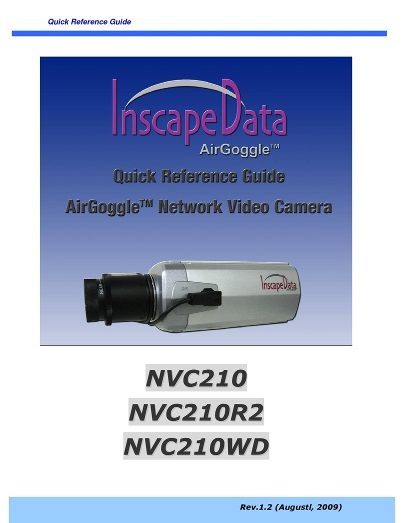Inscape Data AirGoggle NVC210 Quick reference guide