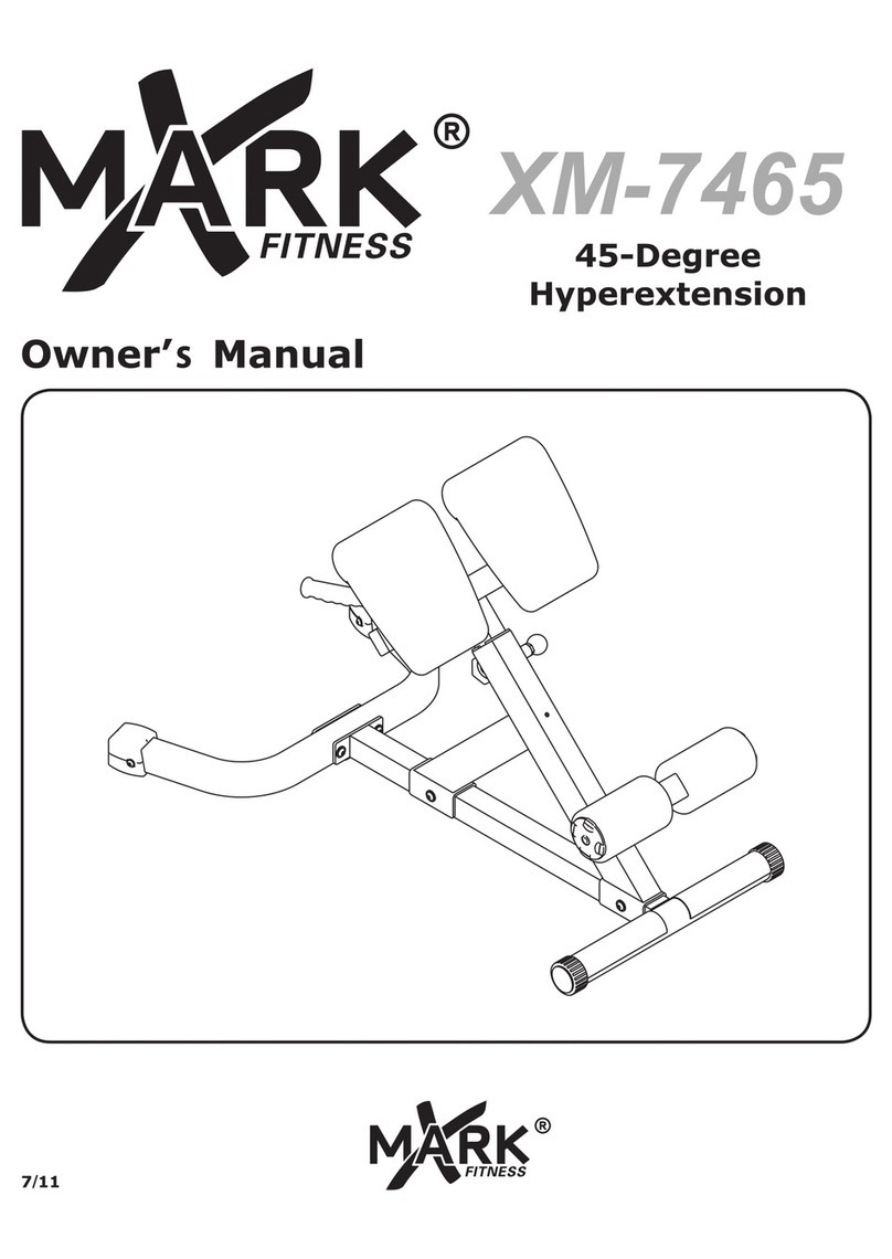 Mark Fitness XM-7465 owner's manual