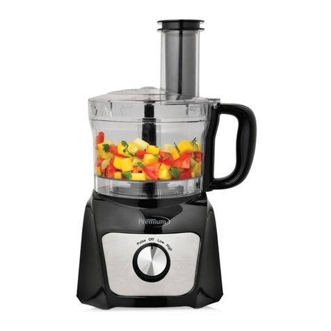 Premium Ambienti PCFB50 use and care manual