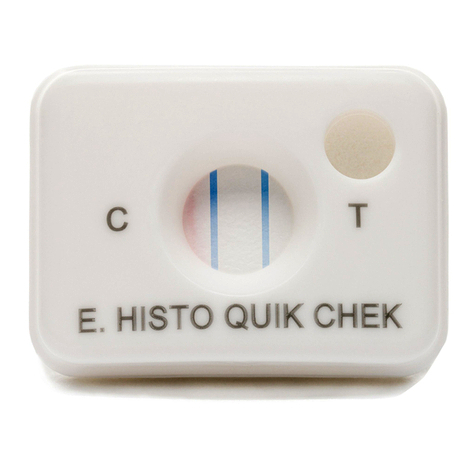 Alere TECHLAB E. HISTOLYTICA QUIK CHEK manual