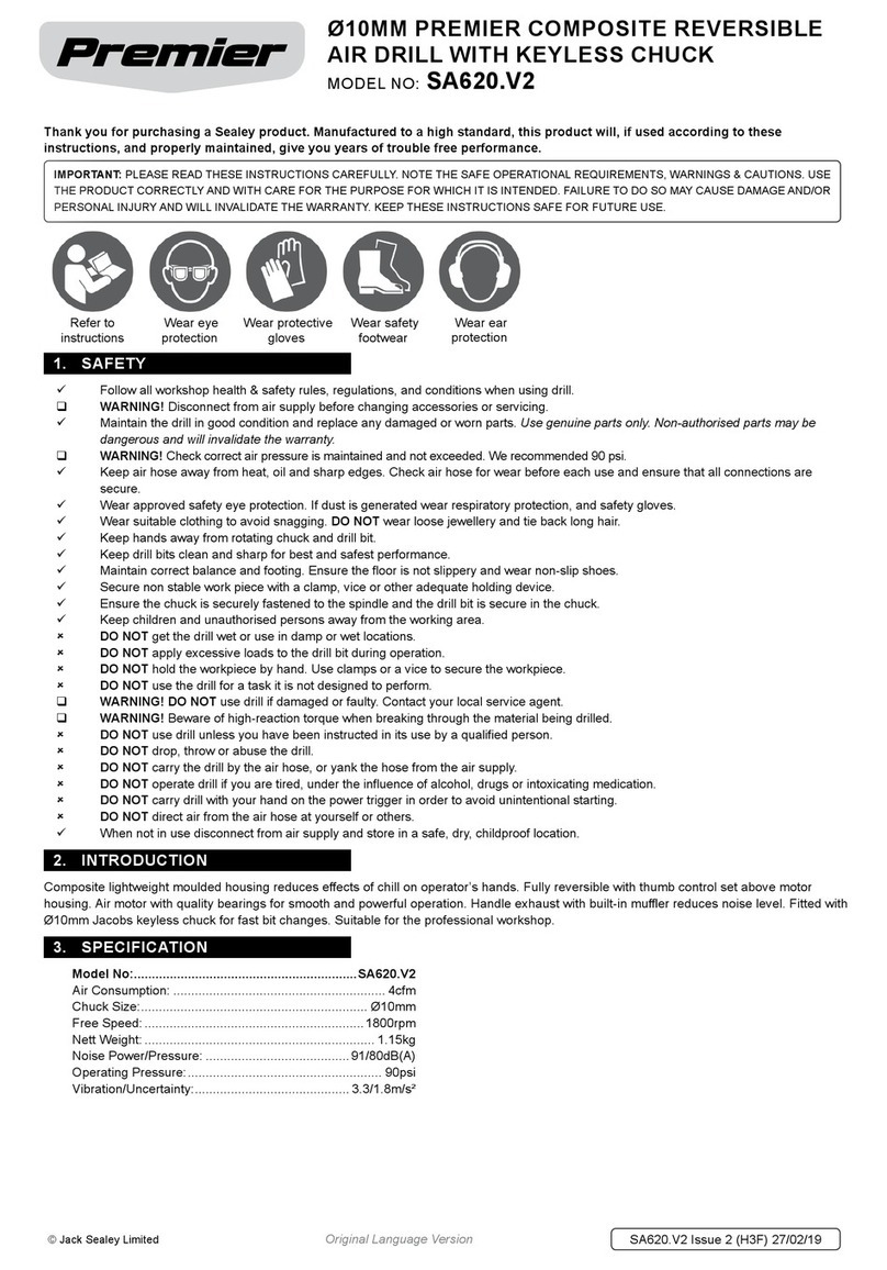 Premier SA620.V2 instructions