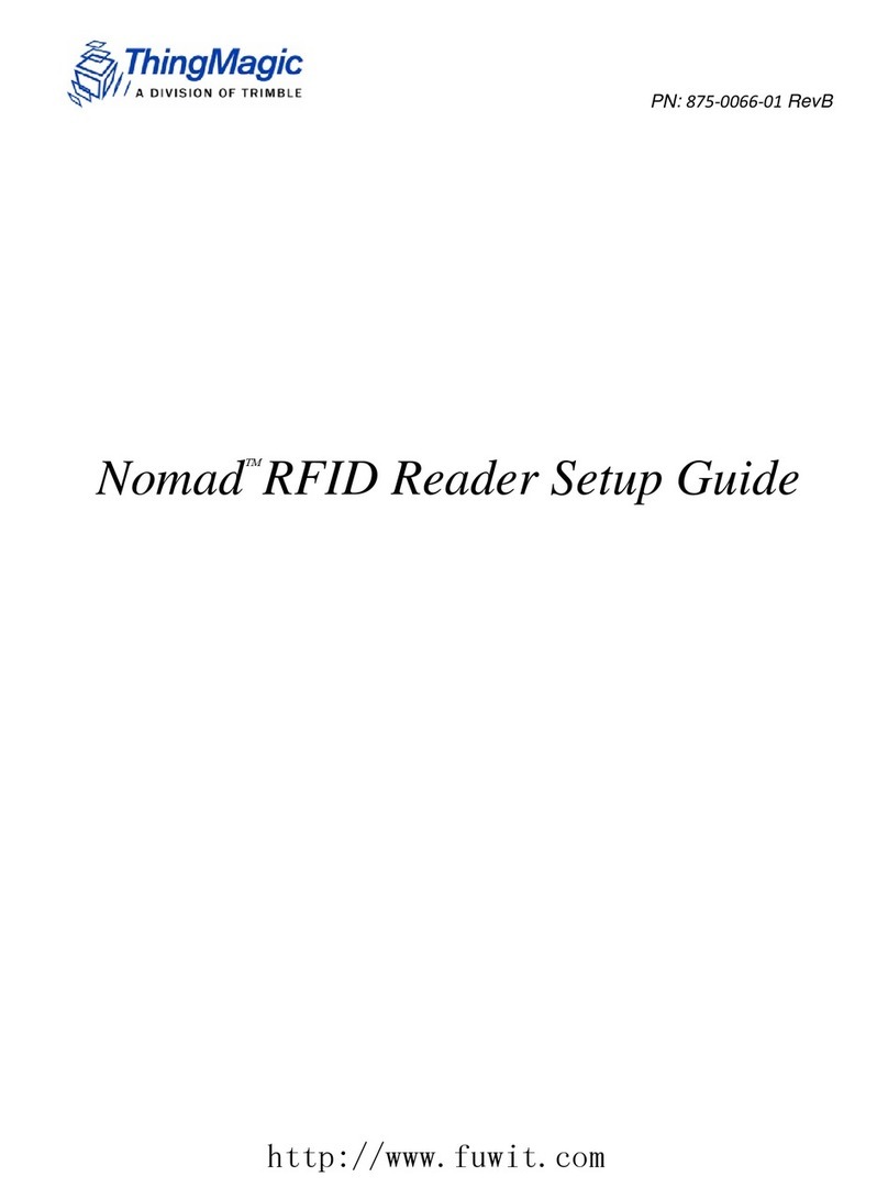 ThingMagic Nomad RFID User manual