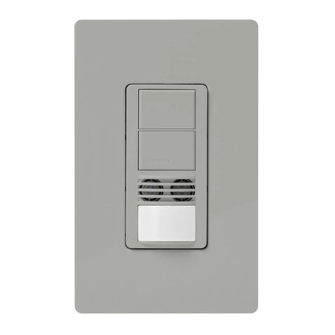 Lutron Electronics Maestro MS-A202 User manual Lutron Electronics Maestro MS-A202 User manual