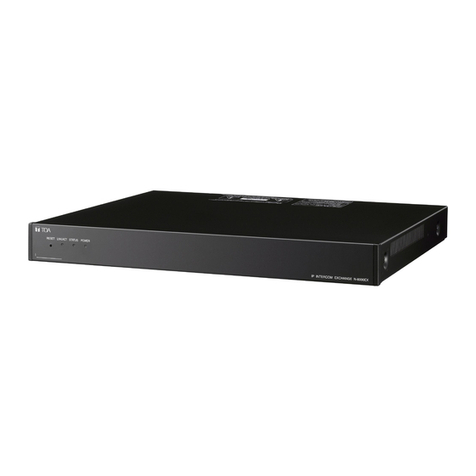 Toa N-8000EX installation manual