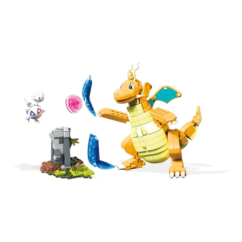 Mega Construx POKEMON Dragonite vs. Togetic Challenge... manual