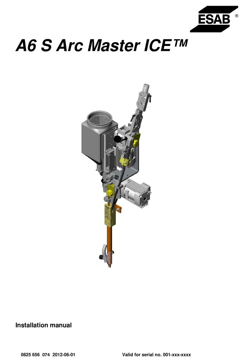 ESAB Arc Master ICE A6 S User manual