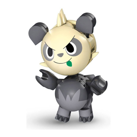 Mega Construx POKEMON WONDER BUILDERS PANCHAM GFV74 User manual Mega Construx POKEMON WONDER BUILDERS PANCHAM GFV74 User manual