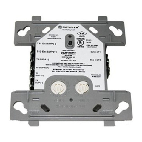 Notifier FTM-1 Installation and maintenance instructions