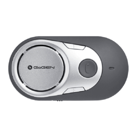 Gogen BTHC 163 User manual