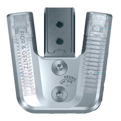 FIOR & GENTZ NEURO SWING manual