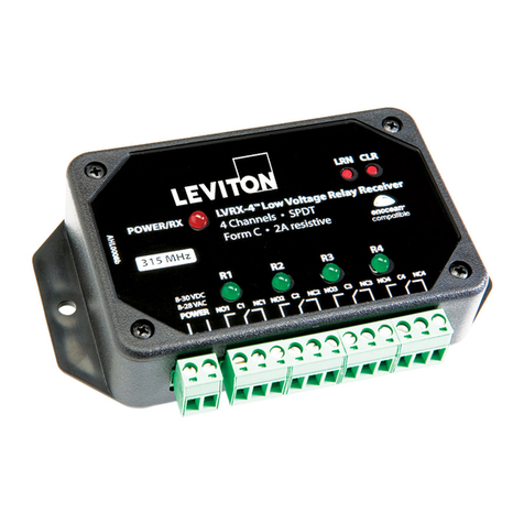 Leviton WSPAS-LV8 User manual