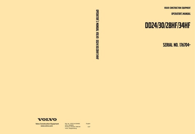 Volvo DD24 Operator's manual