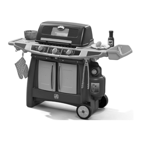 Step 2 Sizzle & Smoke Barbeque Grill 4898 manual