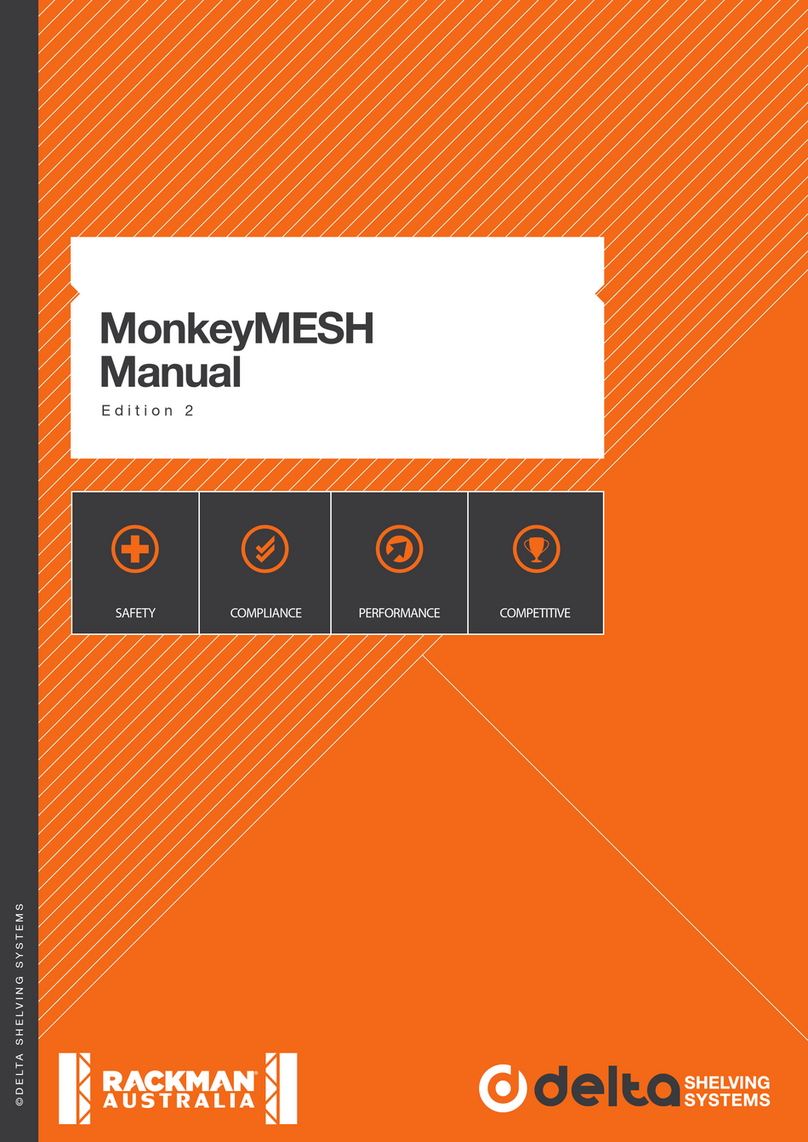 Delta Rackman Australia MonkeyMESH manual
