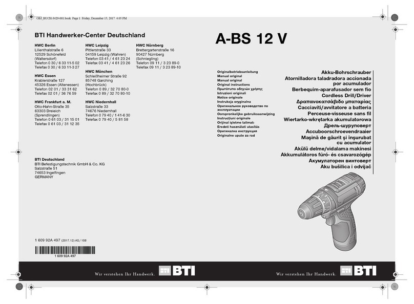 BTI A-BS 12 V Original instructions