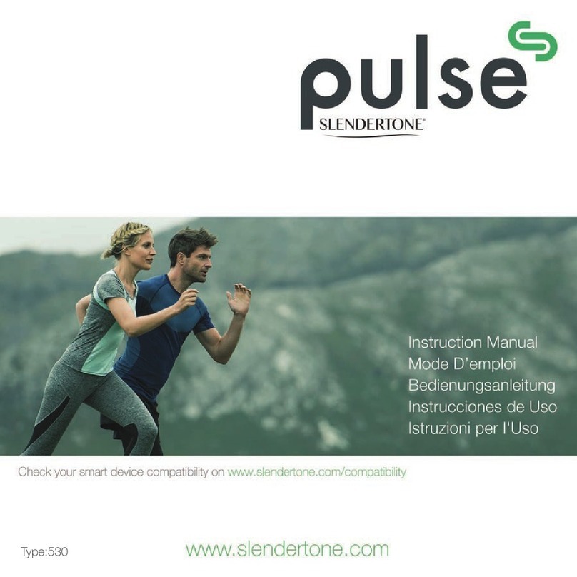 Slendertone Pulse 530 instruction manual
