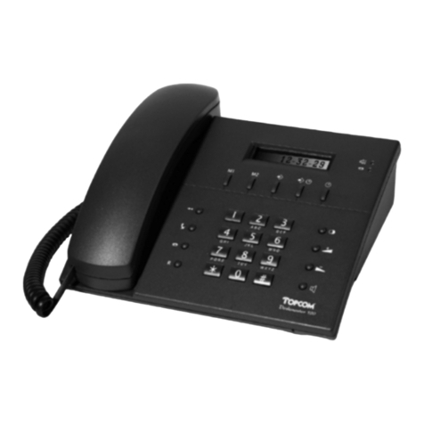 Topcom DESKMASTER 142 User manual