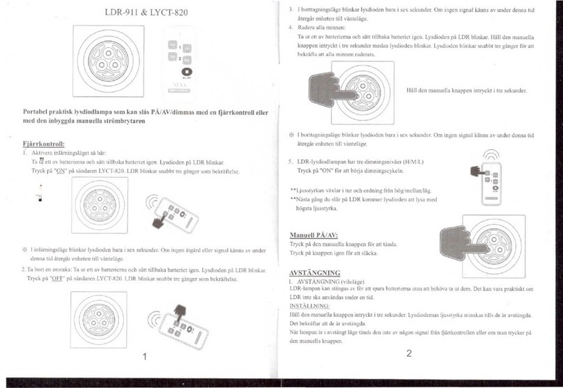 Nexa LDR-911 manual