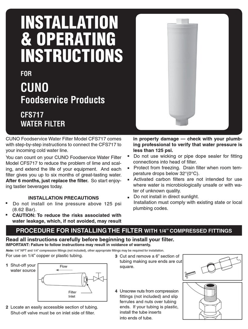 Cuno CFS717 Manual