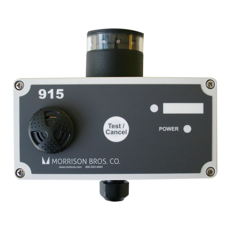 Morrison 915 Series Installation, operation and maintenance instructions