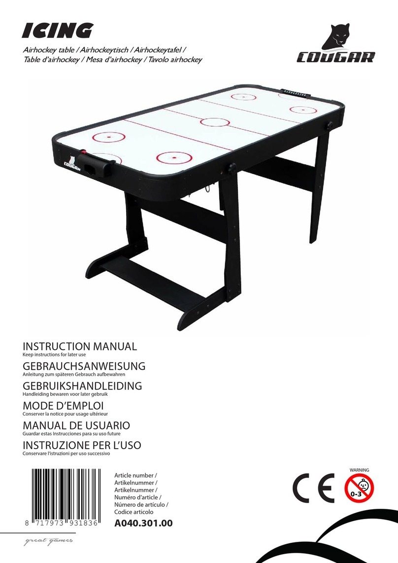 Pragma COUGAR ICING instruction manual